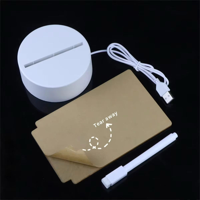 LED ACRYLIC MEMO BOARD MESSAGE